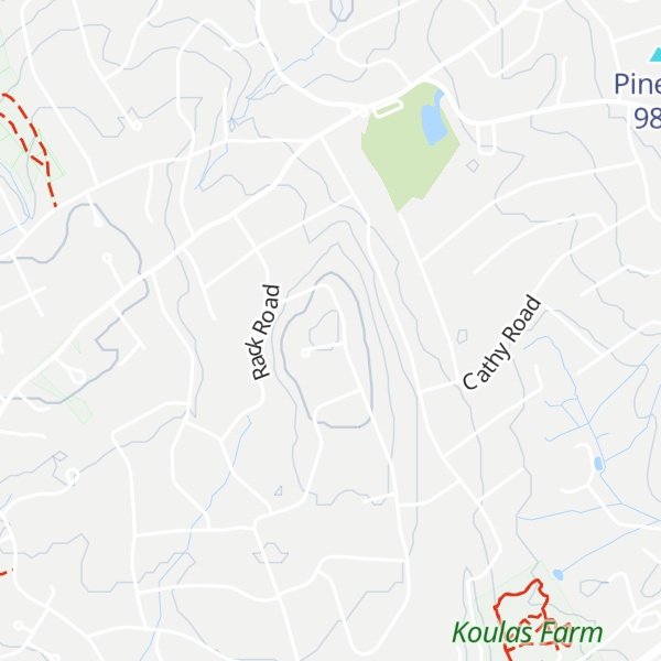 Map of Chestnut Hill