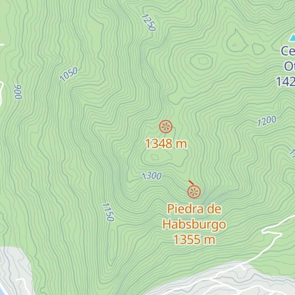 Map of Refugio Arelauquen