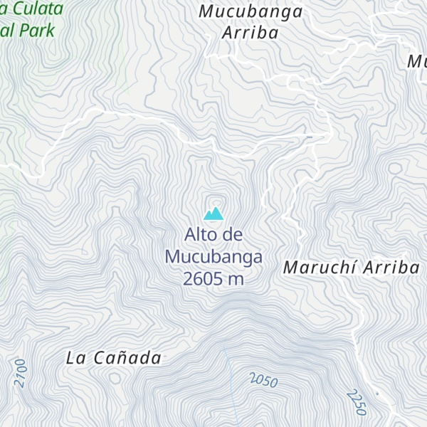 Map of Alto de Mucubanga