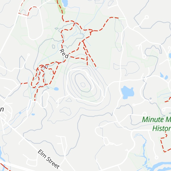 Map of Annursnac Hill