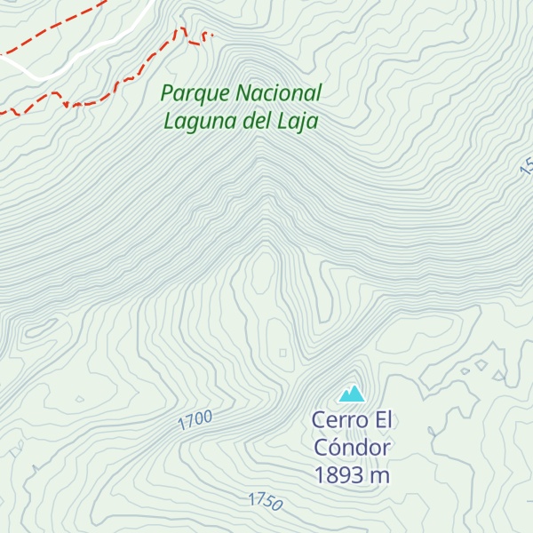 Map of Cerro Condor