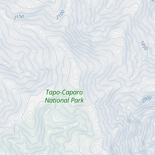Map of Cerro El Carrizal