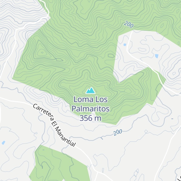 Map of Loma Los Palmaritos