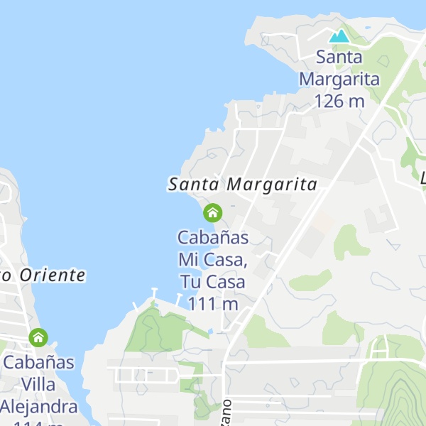 Map of Cabañas Mi Casa, Tu Casa