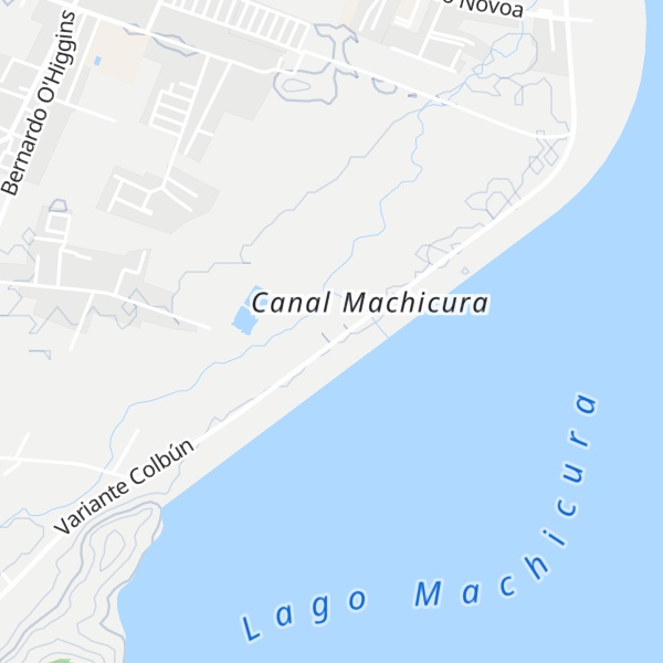 Map of Cabañas y Alojamiento Machicura