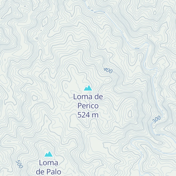 Map of Loma de Perico