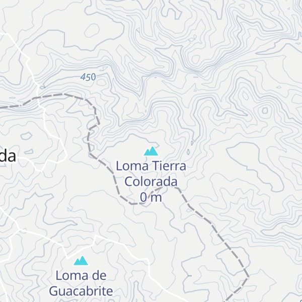 Map of Loma Tierra Colorada