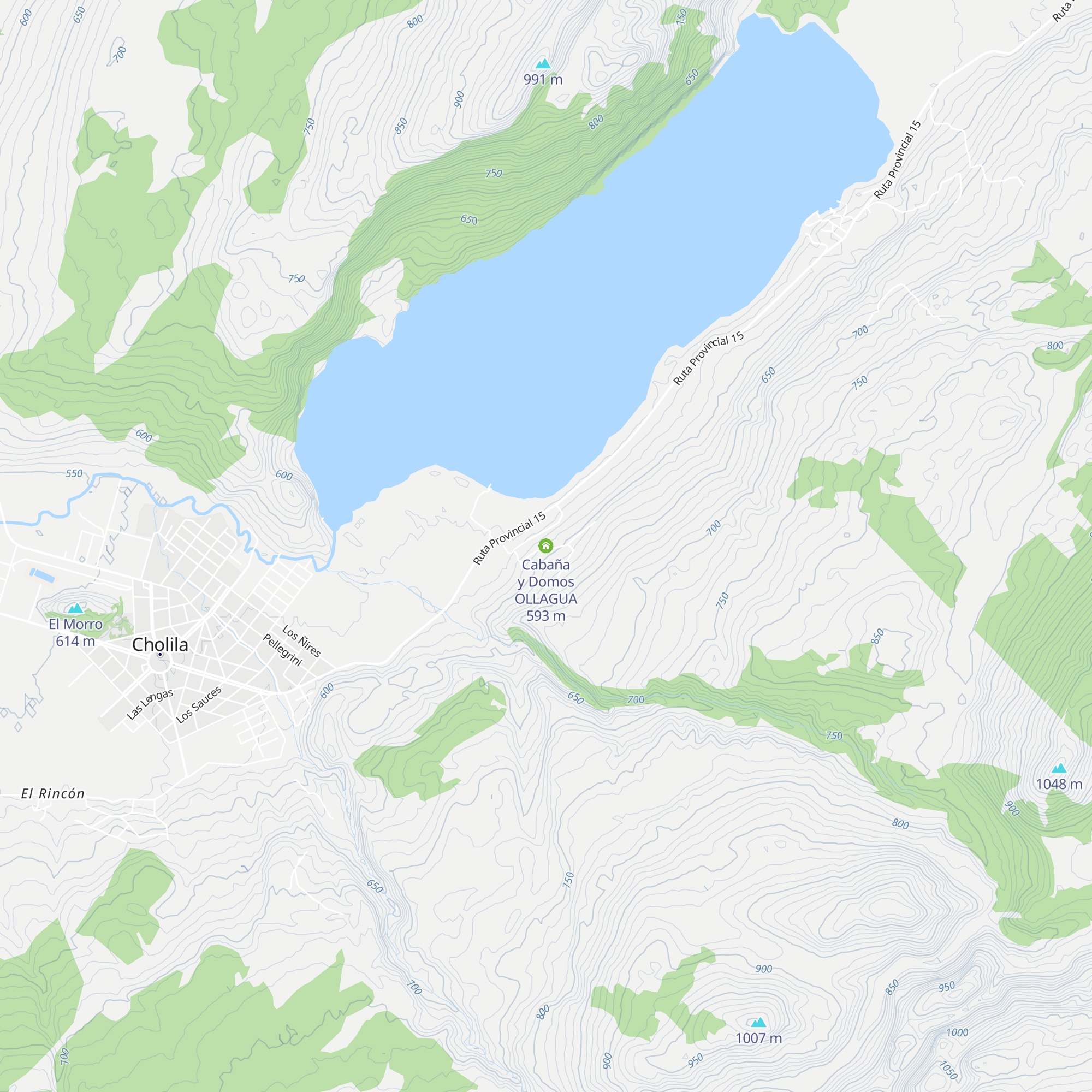 Cabaña y Domos OLLAGUA map