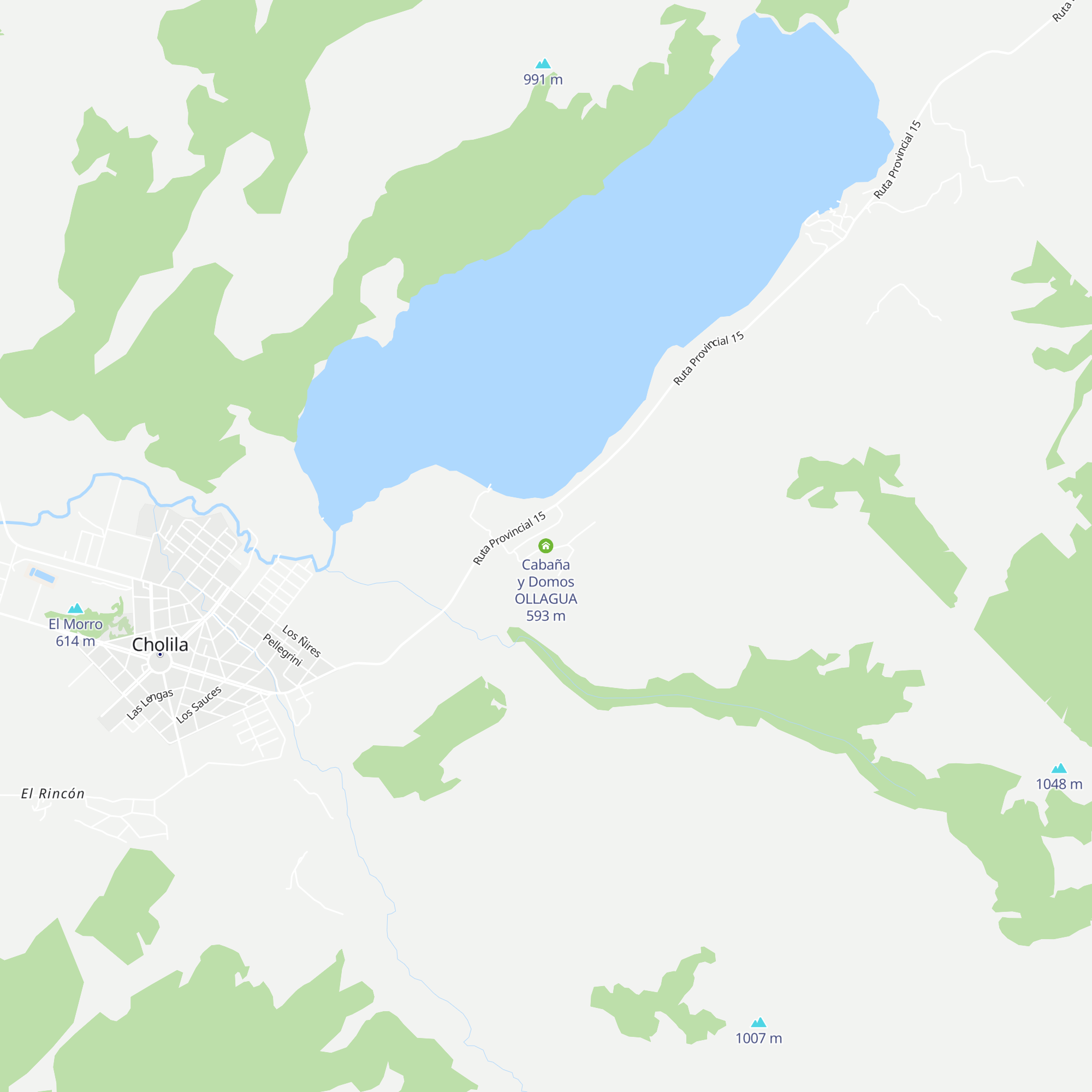 Cabaña y Domos OLLAGUA map
