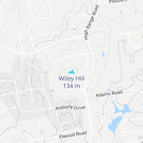 Map of Wiley Hill