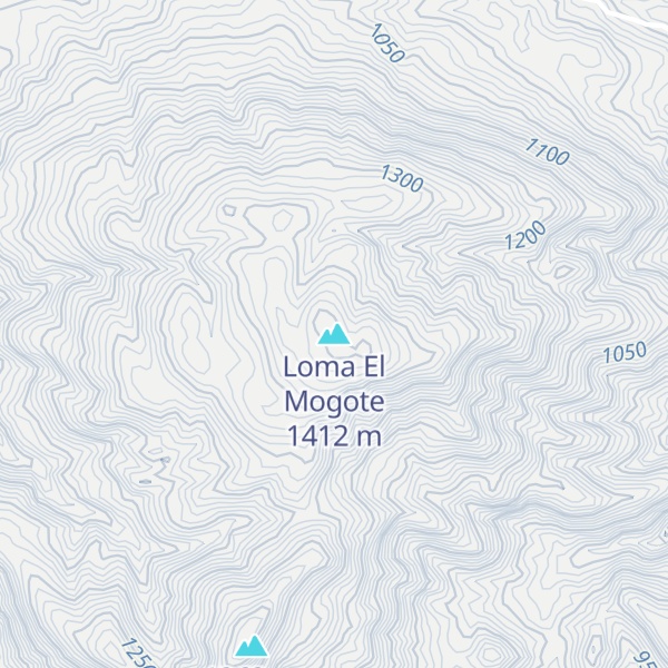 Map of Loma El Mogote