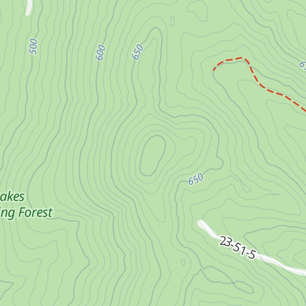 Map of Metallak Mountain