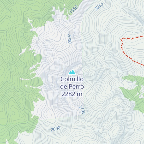 Map of Colmillo de Perro