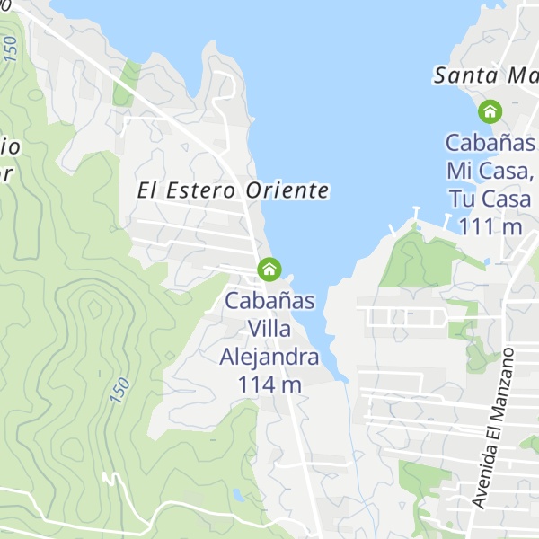Map of Cabañas Villa Alejandra