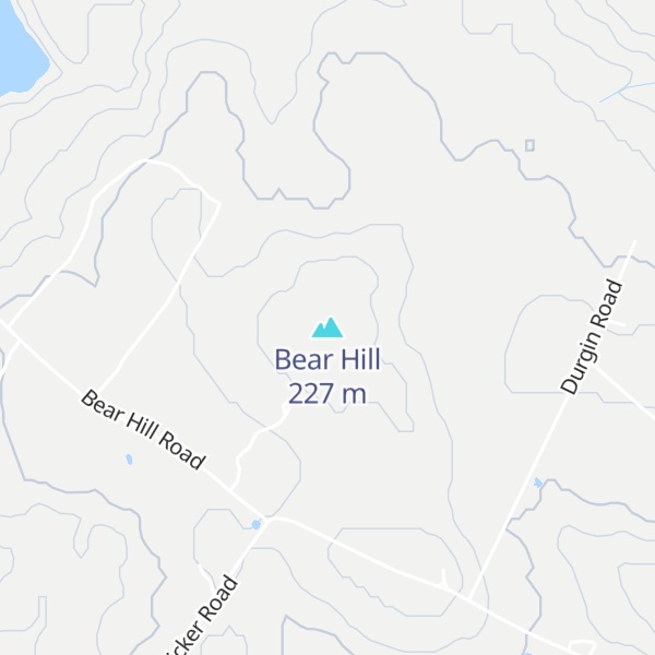 Map of Bear Hill