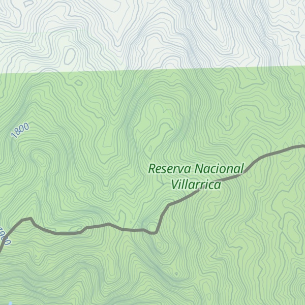 Map of Cerro Treupillan
