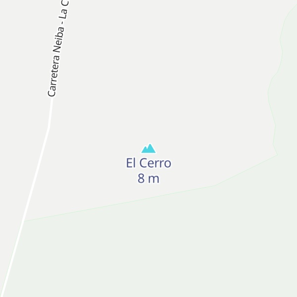 Map of El Cerro