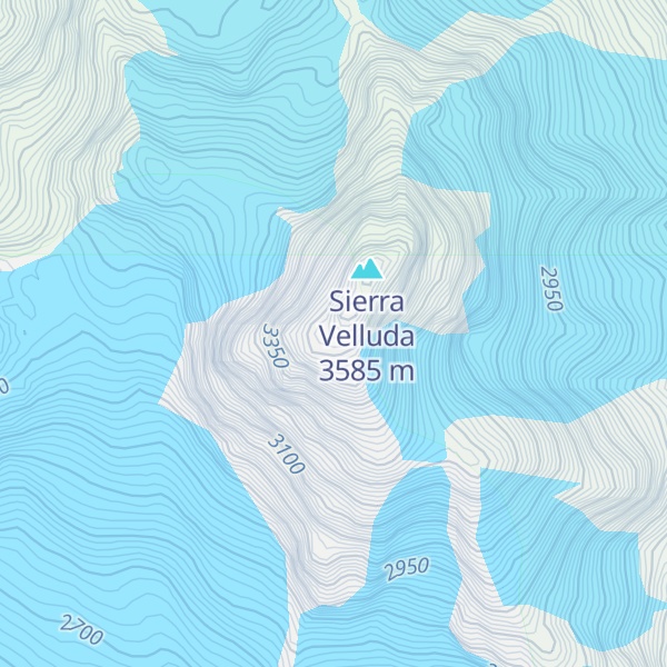 Map of Cumbre Sur