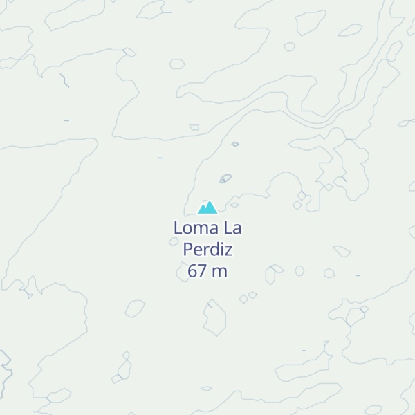 Map of Loma La Perdiz
