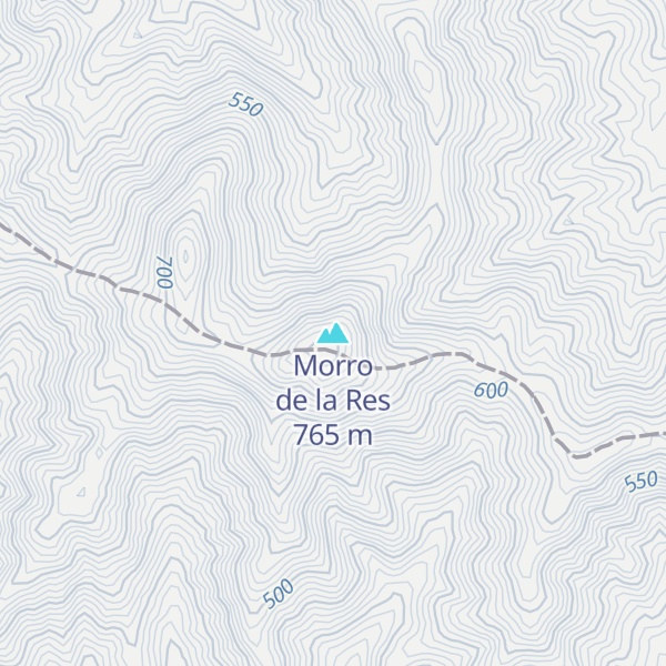 Map of Morro de la Res