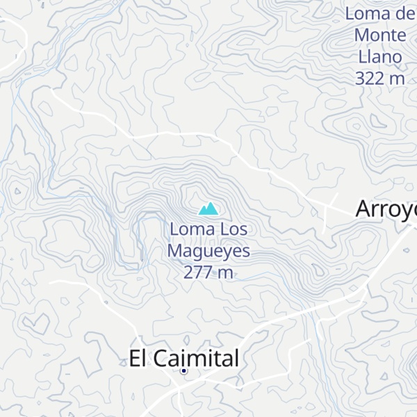 Map of Loma Los Magueyes