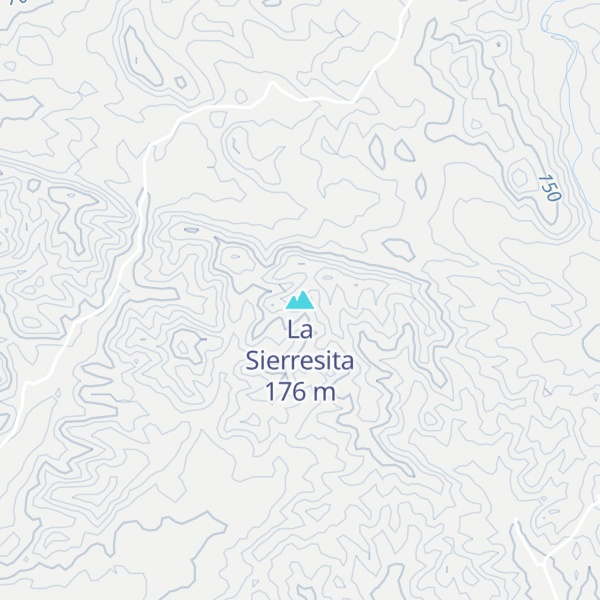 Map of La Sierresita