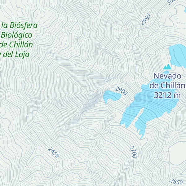 Map of Cerro Pirámide