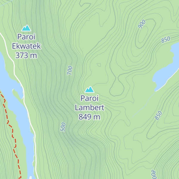 Map of Paroi Lambert
