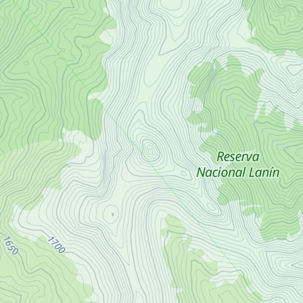 Map of Cerro del Buque