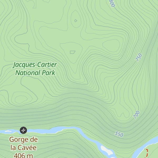 Map of Paroi de la Cascade