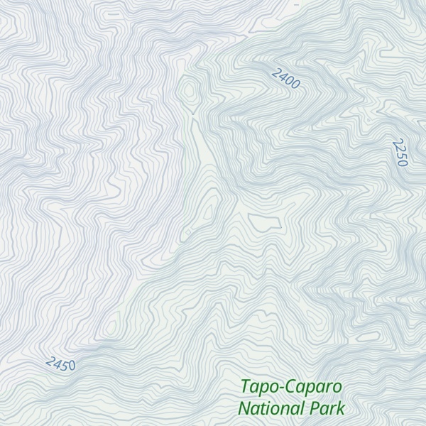 Map of Cerro Botalón