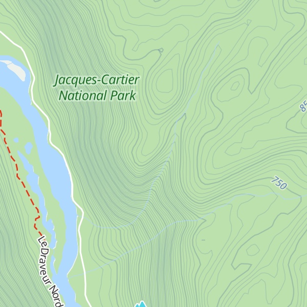Map of Paroi de la Glissade
