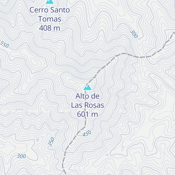 Map of Alto de Las Rosas