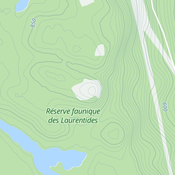 Map of Mont Apica