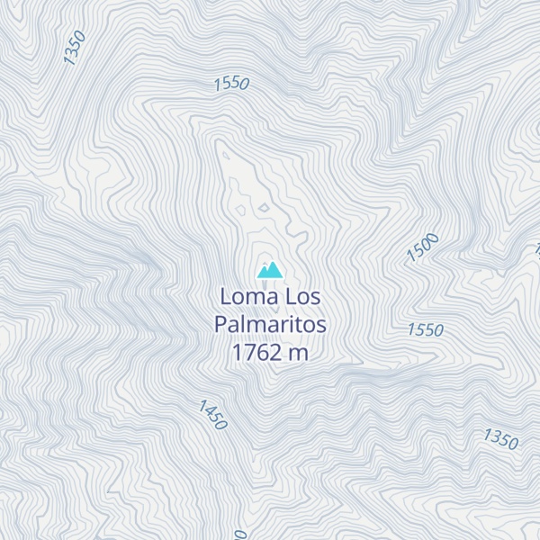 Map of Loma Los Palmaritos