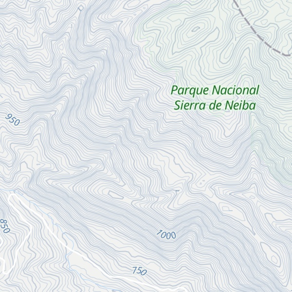Map of Loma El Pozo