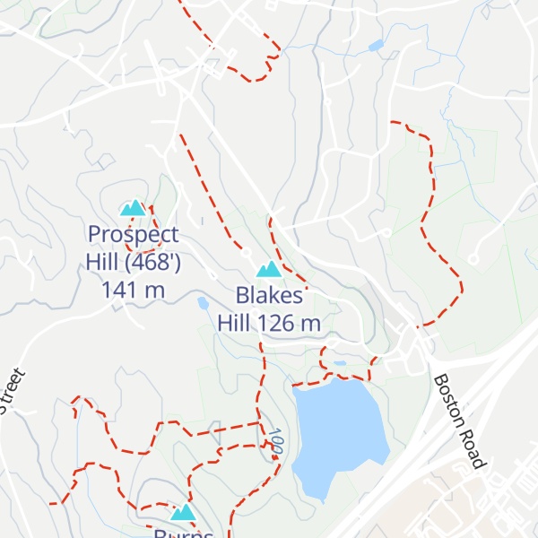 Map of Blakes Hill
