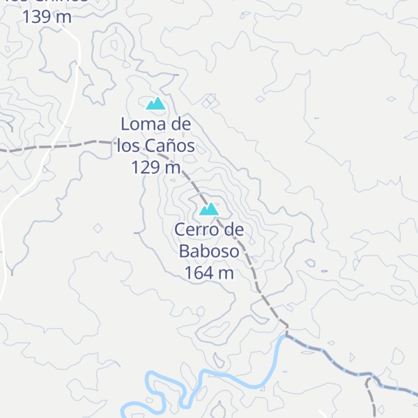 Map of Cerro de Baboso