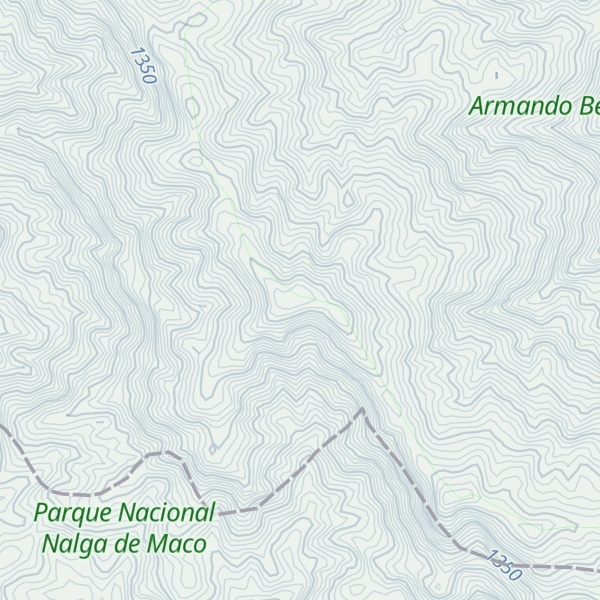 Map of La Sierrecita