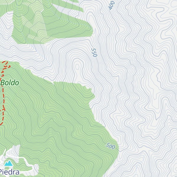 Map of Cerro La Higuera