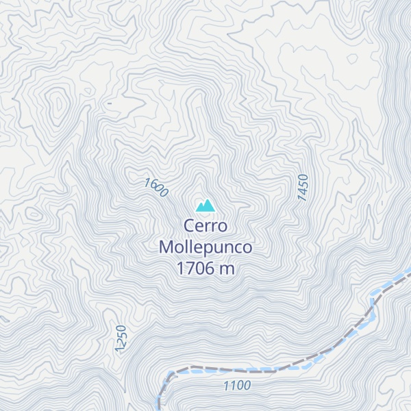 Map of Cerro Mollepunco