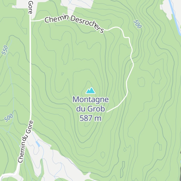 Map of Montagne du Grob