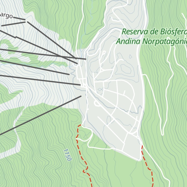 Map of Refugio Knapp