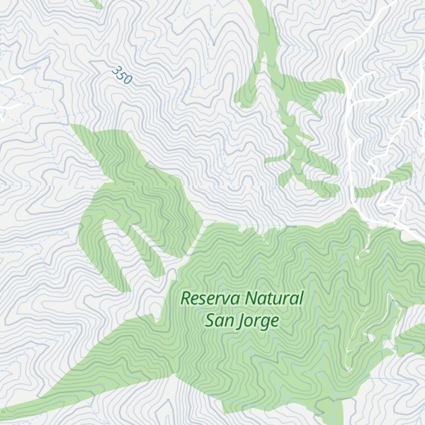 Map of Cerro Buitre