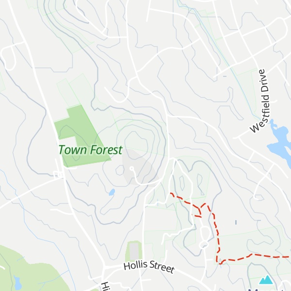 Map of Bald Hill