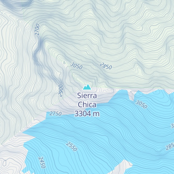 Map of Sierra Chica