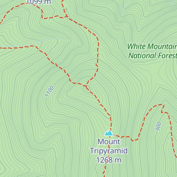 Map of North Tripyramid
