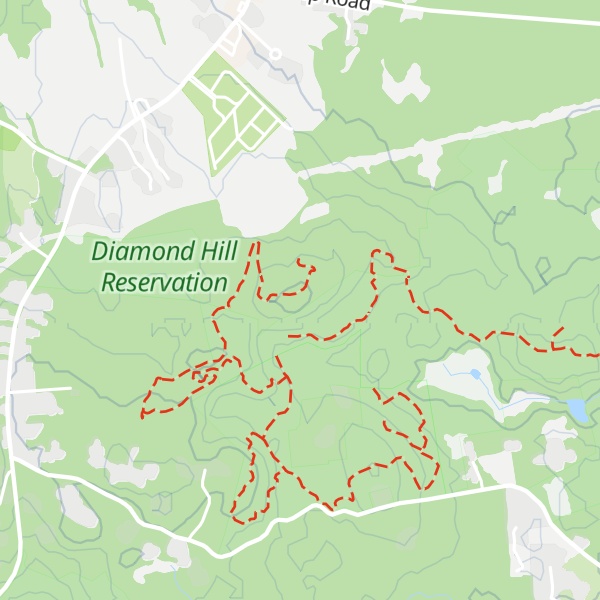 Map of Catamint Hill