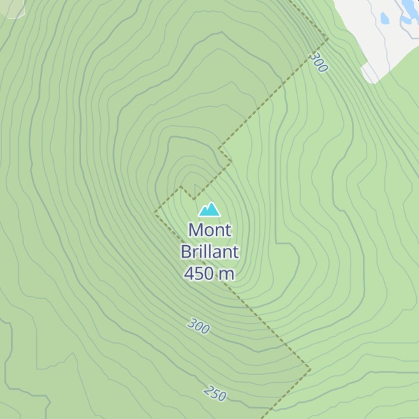 Map of Mont Brillant