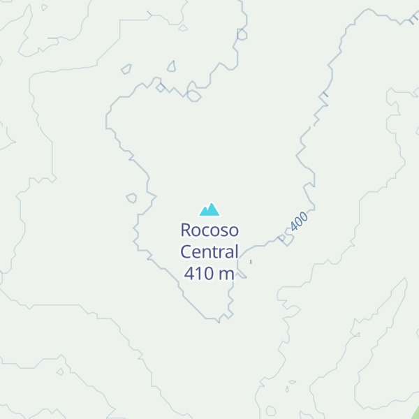 Map of Rocoso Central